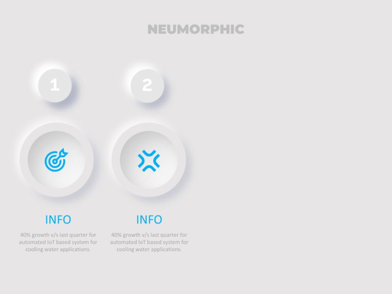 Animated Neumorphic PowerPoint Template & Google Slides Theme 2