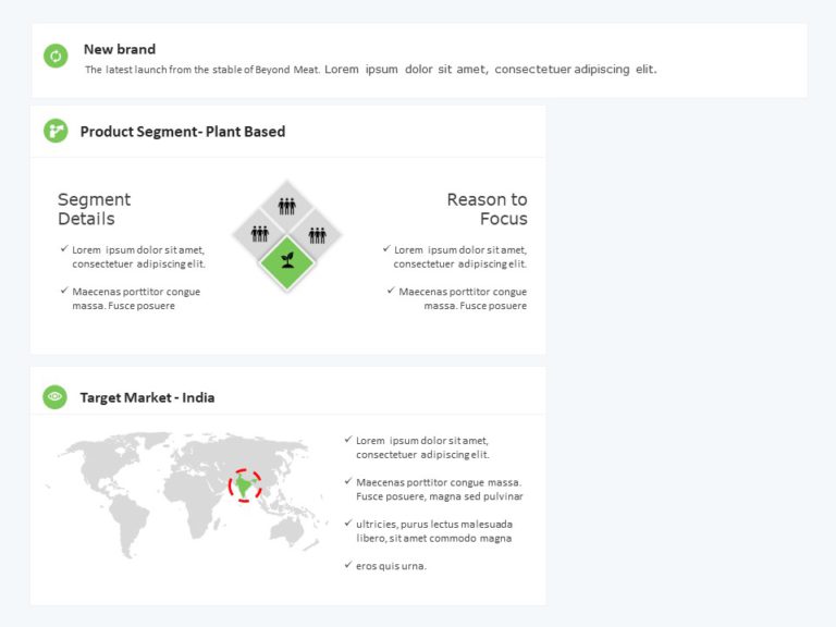 Animated One Page Product Summary PowerPoint Template & Google Slides Theme 3