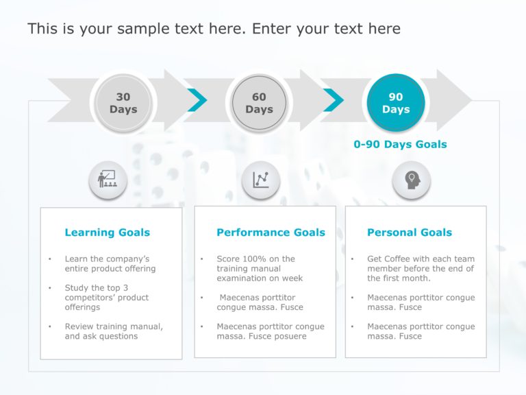 30 60 90 day sales plan PowerPoint Template 1 & Google Slides Theme 2