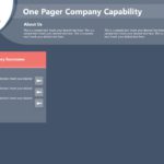 Animated One Page Company Profile PowerPoint Template & Google Slides Theme 2