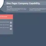 Animated One Page Company Profile PowerPoint Template & Google Slides Theme 2