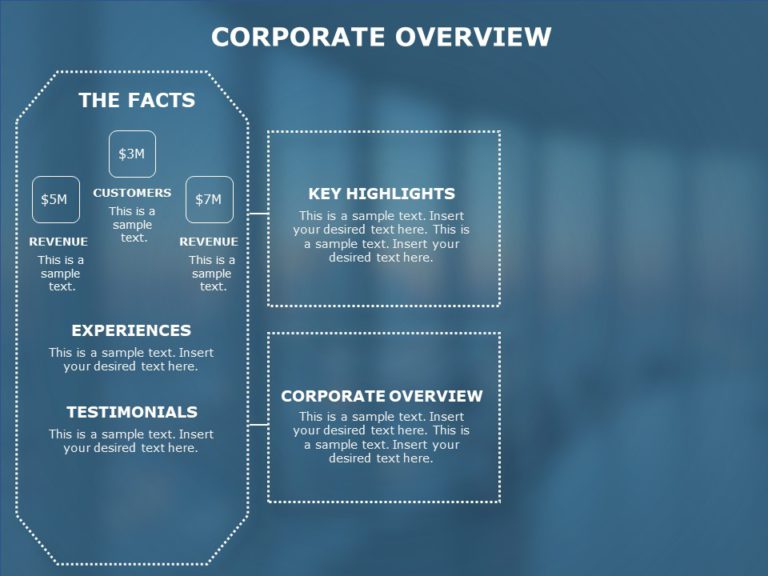 Animated Corporate Overview PowerPoint Template & Google Slides Theme 3