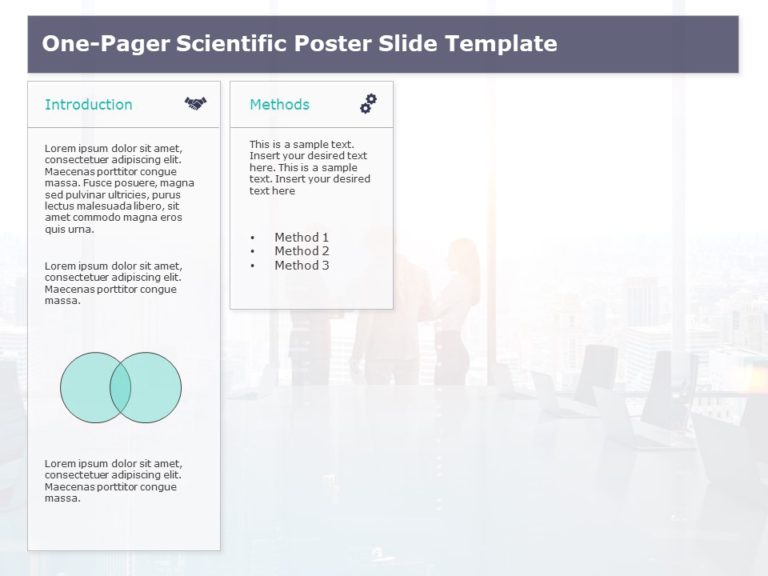 Animated One Page Scientific Research PowerPoint Template & Google Slides Theme 2