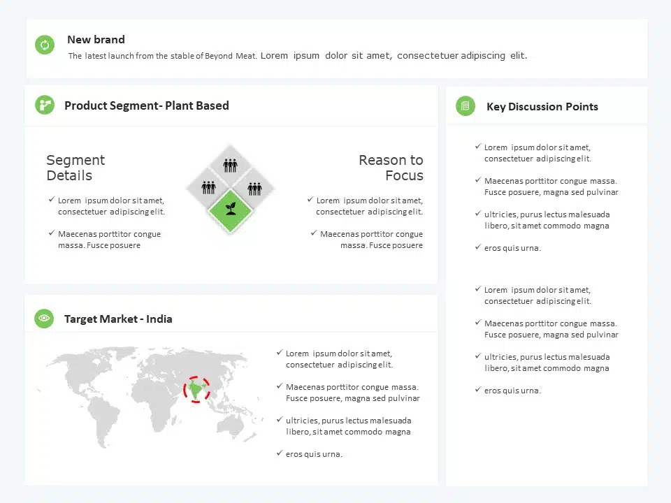 Animated One Page Product Summary PowerPoint Template & Google Slides Theme