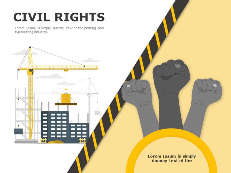 Animated Civil Rights PowerPoint Template & Google Slides Theme 2