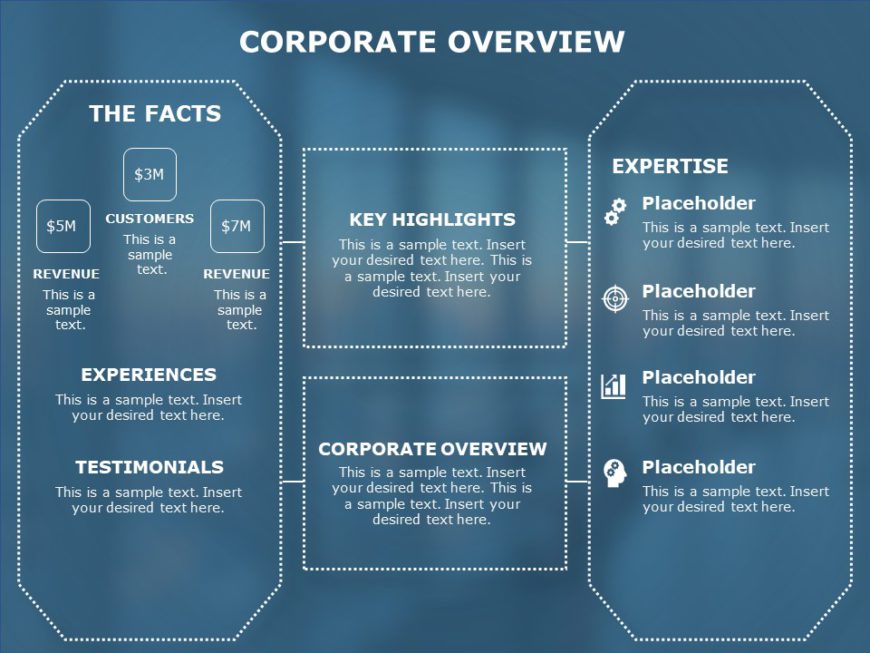 Animated Corporate Overview PowerPoint Template