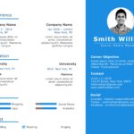 Resume Templates For PowerPoint & Google Slides Theme 4