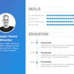 Resume Templates For PowerPoint & Google Slides Theme 6
