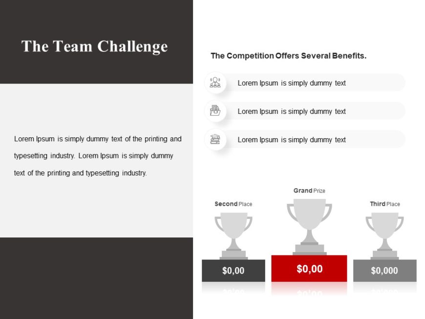 Animated Team Competition PowerPoint Template