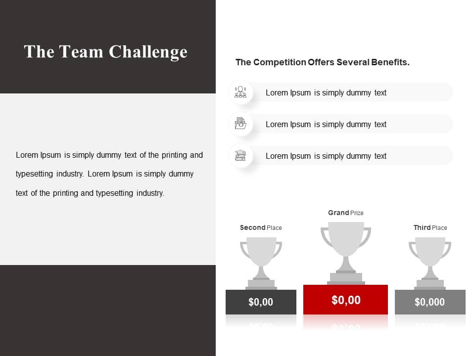 Animated Team Competition PowerPoint Template & Google Slides Theme