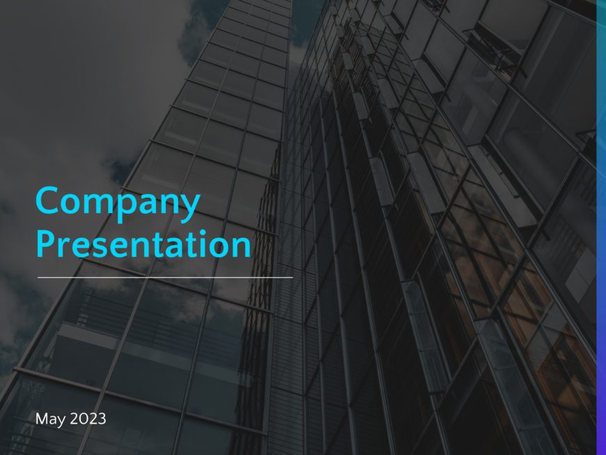 Company Presentation Template