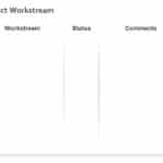 Animated Product Workstream PowerPoint Template & Google Slides Theme 1
