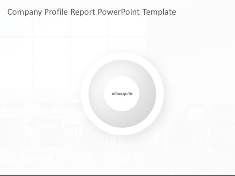 Animated Company Profile Report PowerPoint Template & Google Slides Theme 1