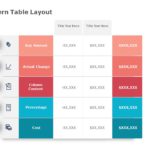 Animated Modern Table Layout PowerPoint Template & Google Slides Theme 2