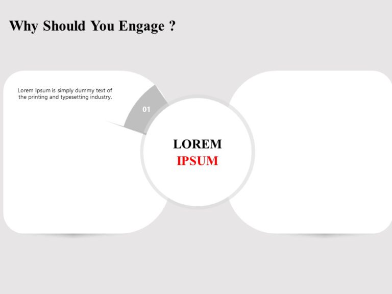 Animated Engagement Model PowerPoint Template & Google Slides Theme 1
