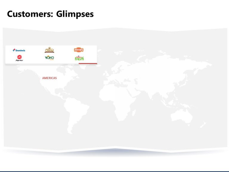 Animated Global Customer Portfolio PowerPoint Template & Google Slides Theme 1