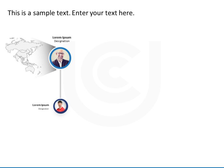 Animated Company Org Chart PowerPoint Template & Google Slides Theme 2