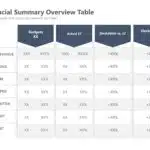 Animated Financial Overview Summary PowerPoint Template & Google Slides Theme 3