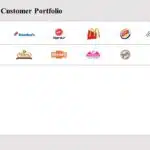 Animated Customer Portfolio Template & Google Slides Theme 2