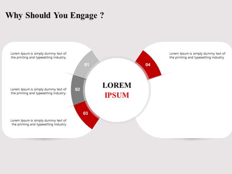 Animated Engagement Model PowerPoint Template & Google Slides Theme 4