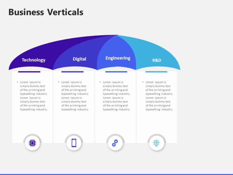 Animated Business Divisions PowerPoint Template & Google Slides Theme 4