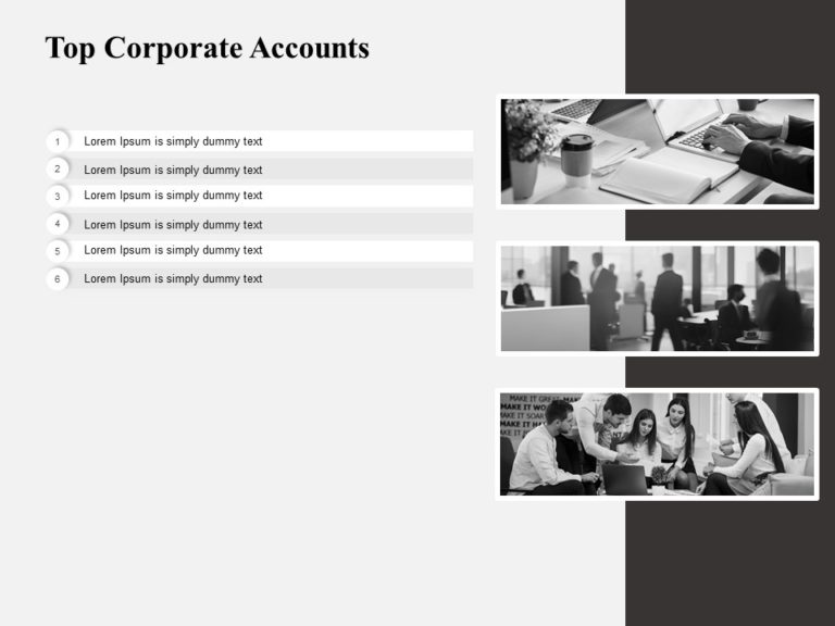 Animated Top Corporate Accounts PowerPoint Template & Google Slides Theme 7