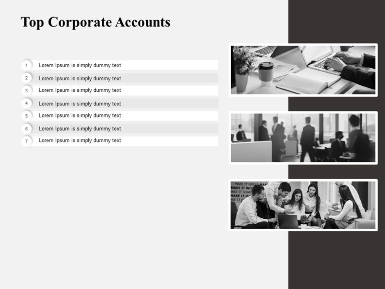 Animated Top Corporate Accounts PowerPoint Template & Google Slides Theme 8