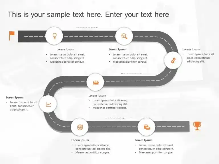 Customer Journey Roadmap PowerPoint & Google Slides Template Theme