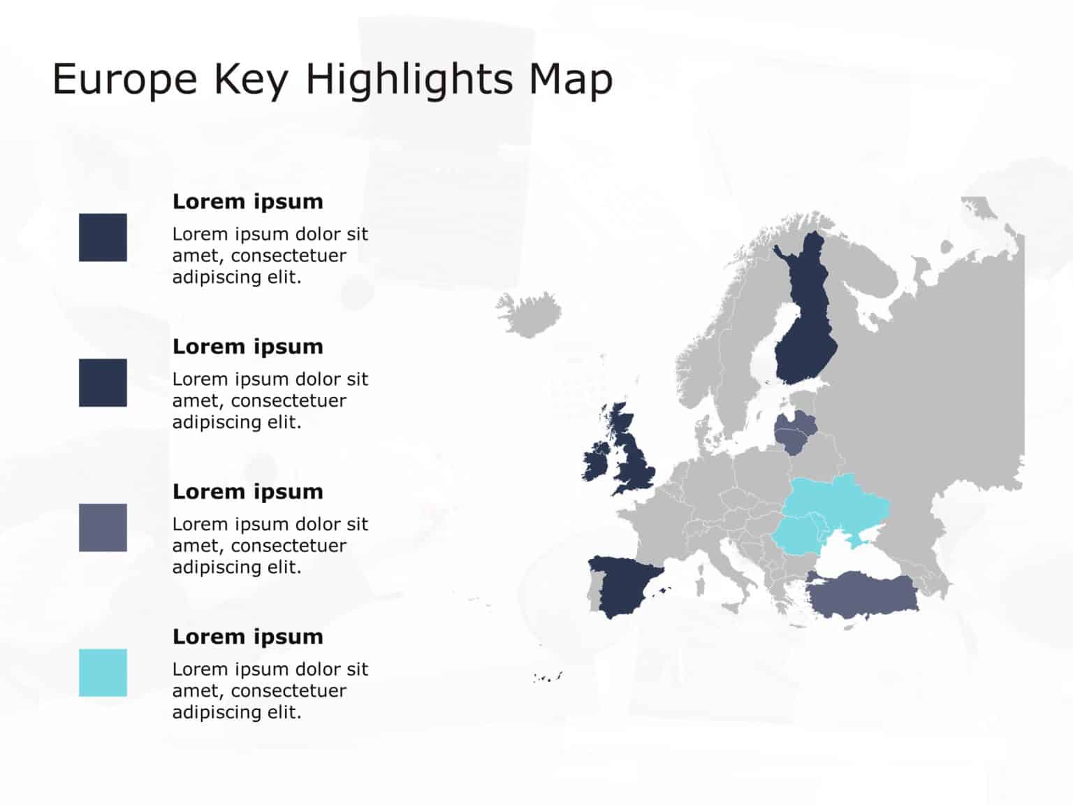 110+Editable Map Of Europe For PowerPoint & Google Slides | SlideUpLift