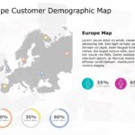 Europe Map 8 PowerPoint Template & Google Slides Theme