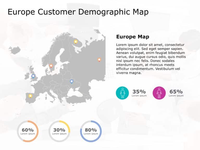 Mind Map 8 PowerPoint Template   ItemID 1715 Europe Map PowerPoint Template 8 4x3 1 768x576 