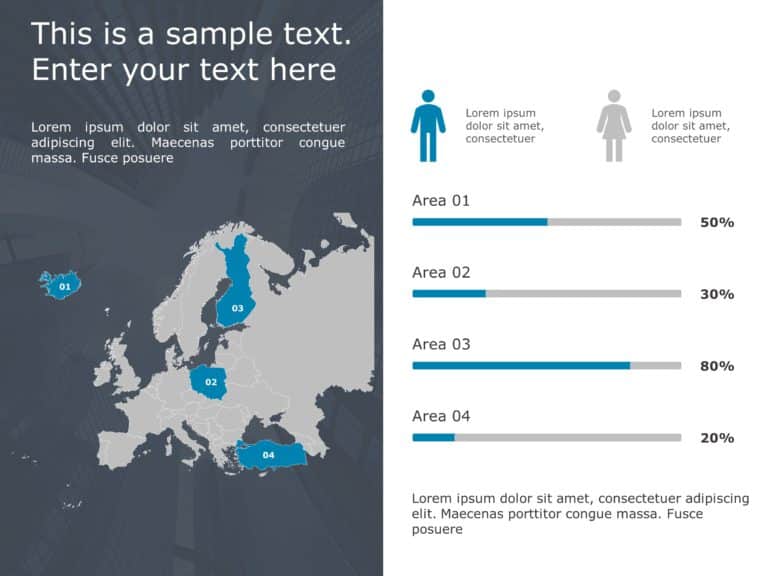 Europe Map 7 PowerPoint Template & Google Slides Theme