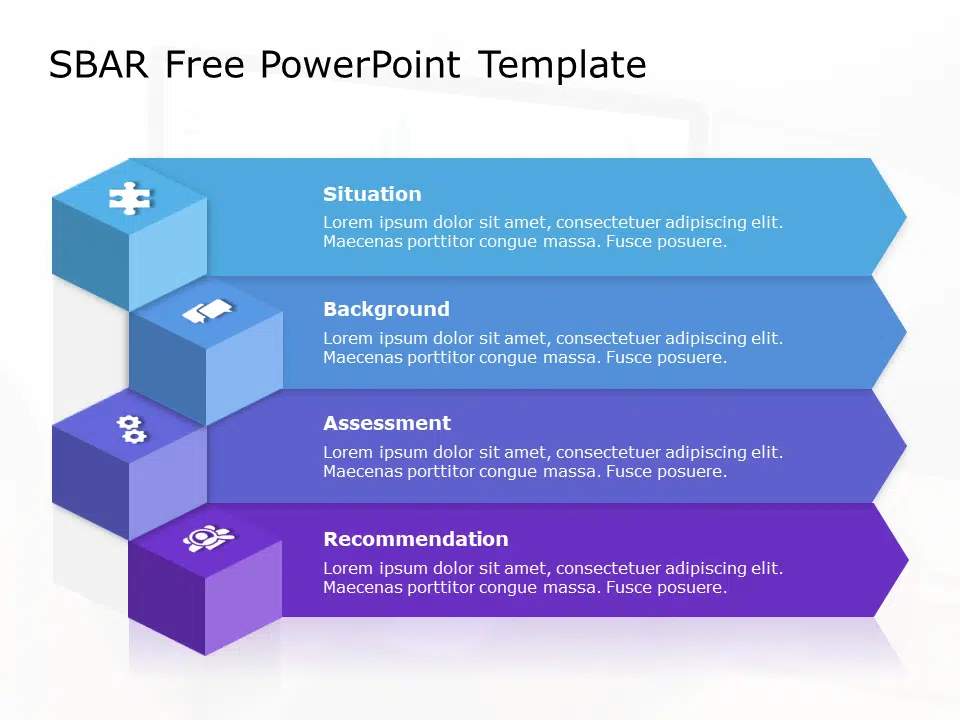 Free SBAR For Business Use PowerPoint Template