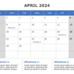 2024 Calendar Planner PowerPoint Template & Google Slides Theme 3