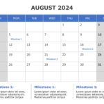 2024 Calendar Planner PowerPoint Template & Google Slides Theme 7