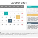 2024 Calendar Planner Slide Template & Google Slides Theme 7