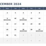 2024 Calendar PPT Template & Google Slides Theme 11