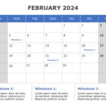 2024 Calendar Planner PowerPoint Template & Google Slides Theme 1