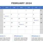 2024 Calendar Planner PowerPoint Template & Google Slides Theme 1