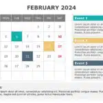 2024 Calendar Planner Slide Template & Google Slides Theme 1