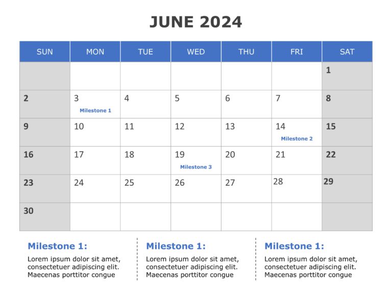 2024 Calendar Planner PowerPoint Template