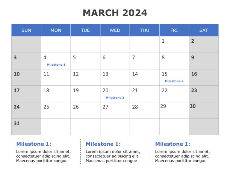 2024 Calendar Planner PowerPoint Template & Google Slides Theme 2