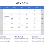 2024 Calendar Planner PowerPoint Template & Google Slides Theme 4