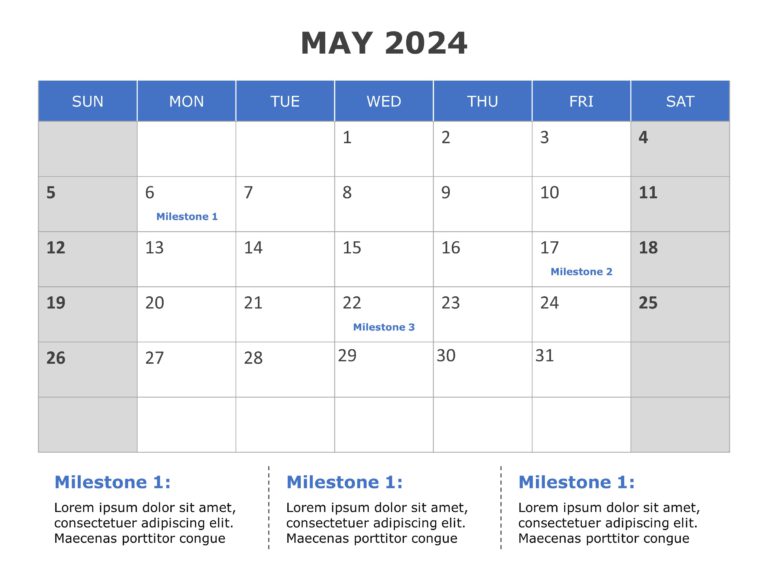 2024 Calendar Planner PowerPoint Template & Google Slides Theme 4