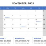 2024 Calendar Planner PowerPoint Template & Google Slides Theme 10