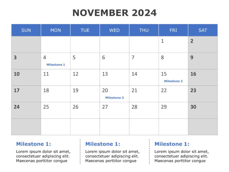 2024 Calendar Planner PowerPoint Template & Google Slides Theme 10