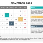 2024 Calendar Planner Slide Template & Google Slides Theme 10
