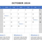 2024 Calendar Planner PowerPoint Template & Google Slides Theme 9