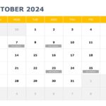 2024 Calendar PPT Template & Google Slides Theme 9
