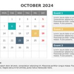 2024 Calendar Planner Slide Template & Google Slides Theme 9
